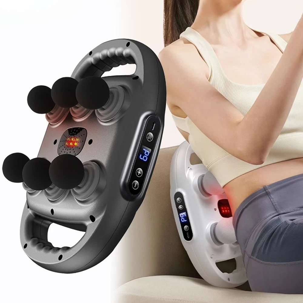 FlexRelief™ 6 Head Deep Tissue Massager Gun